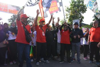 12 ribu warga Sleman ikuti jalan sehat Germas