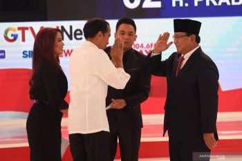 Sabtu malam pukul 20.00 WIB, debat capres keempat