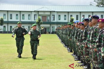 Pangdam sambut pasukan  purna tugas Operasi Pamputer