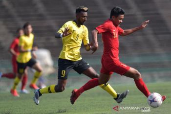 Dua kali unggul, Indonesia U-22 diimbangi Malaysia 2-2