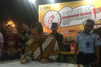 KPU Padang gelar Deklarasi Pemilu Damai