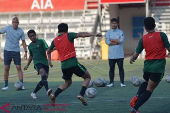 Jelang lawan Kamboja Timnas benahi pertahanan U-22