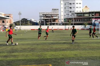 Indonesia U-22 benahi pertahanan jelang lawan Kamboja