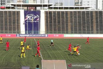 Hasil laga Grup B, Kamboja juara grup, Indonesia diimbangi Malaysia