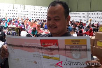 Ribuan surat suara DPR RI di Temanggung rusak
