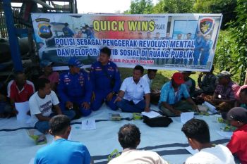 Satpol Air Polres Agam gandeng BKSDA sosialisasikan satwa yang dilindungi