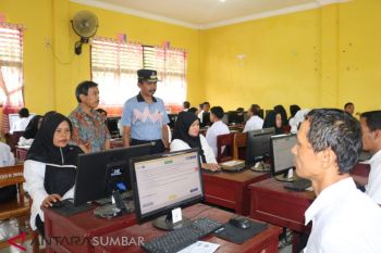 137 honorer K2 ikuti tes penerimaan P3K di Sijunjung