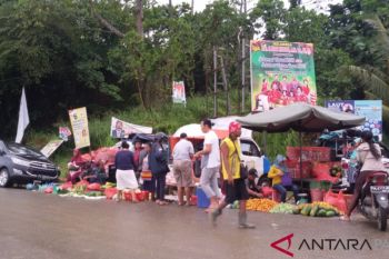 Hujan sebabkan banjir di pasar dan rumah warga Kota Jayapura