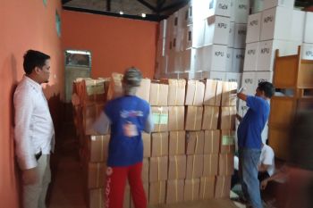 KPU Agam Terima 3.181 Kotak Surat Suara Pemilu