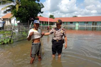Banjir Tulangbawang Rendam Ratusan Rumah