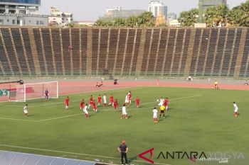 U-22, Bapak pertama Indonesia-Vietnan berakhir seimbang