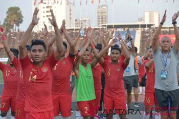 Timnas Indonesia  lawan Thailand di partai final Piala AFF U-22