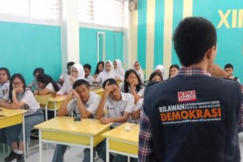 Relasi KPU Makassar sasar pemilih pemula