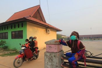 Dinkes Riau Kirim Bantuan Kesehatan untuk Warga Terpapar Asap Karhutla di Rupat