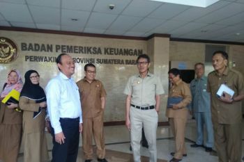 Sumbar incar predikat WTP ke tujuh berturut-turut