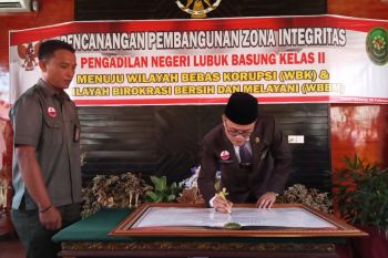 PN Lubukbasung canangkan Zona Integritas terbebas KKN