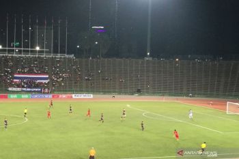 Babak pertama Indonesia tahan imbang Thailand
