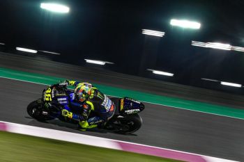Rossi puas dengan perkembangan Yamaha di Qatar