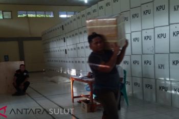 KPU Manado: Baru Surat Suara DPR-DPRD Provinsi dan Kabupaten/kota Masuk