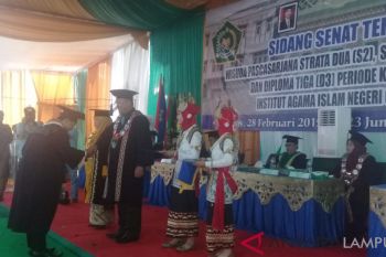 591 Mahasiswa IAIN Metro Diwisuda