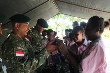 Yonif 328/DGH sosialisasikan proses rekrutmen TNI AD