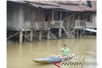 Sempat surut, dua kecamatan di Muratara kembali banjir