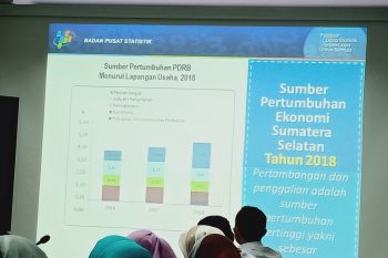 Pertumbuhan ekonomi Sumsel melambat triwulan I/2019