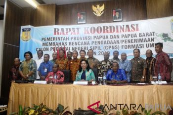 Pemprov Papua dan Papua Barat bahas penerimaan CASN 2019