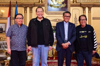 Nurdin Abdullah-Chairul Tanjung bahas potensi kaum milenial