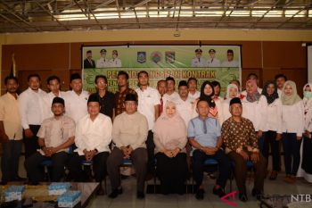 Puluhan pendamping program P3MD Lombok Utara tandatangani kontrak