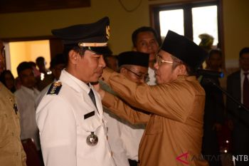 Bupati Lombok Utara lantik 133 birokrat penerima mandat