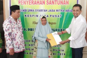 Kospin Jasa berikan santunan ahli waris pengurus masjid
