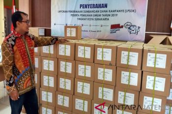 KPU Surakarta terima 430.439 surat suara Pilpres 2019