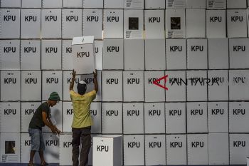 Merangkai kotak suara Pemilu
