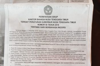 Hari Berbahasa Inggris Harus Ditinjau Ulang
