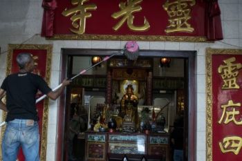 Vihara Dharma Bakti perkirakan 8.000 pengunjung