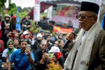 Maruf Amin sebut dukungan haji dan hajah akan "selesaikan" pilpres