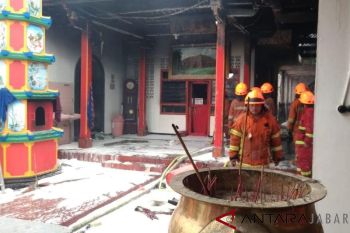 Kebakaran di vihara Samudra Bhakti berhasil dipadamkan