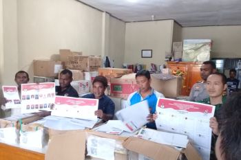 KPU Yalimo terima surat suara pemilu 2019