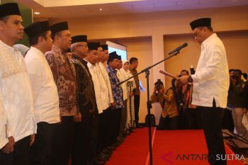 Lukman Abunawas pimpin Dewan Masjid Indonesia Sultra