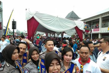 Ribuan masyarakat Bantul ramaikan Milenial Road Safety Festival