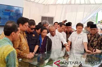 Tiga Menteri hadiri pencanangan hilirisasi batubara di Tanjung Enim