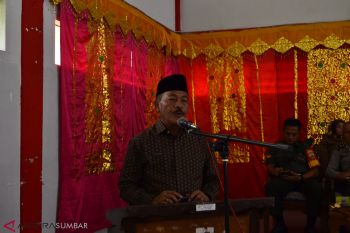 Masyarakat Tanah Datar diminta sukseskan pembangunan jalan dua jalur Batusangkar
