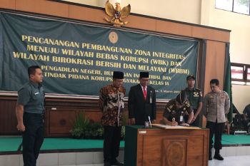 PN Yogyakarta canangkan zona integritas bebas korupsi