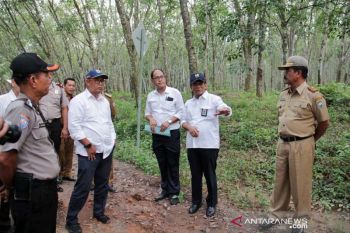 Jalan rusak di OKU yang viral mulai diperbaiki