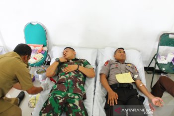 Brigif 20 gelar donor darah di Mimika