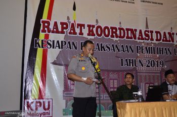 Polres Tanah Datar berkomitmen amankan Pemilu Serentak 2019