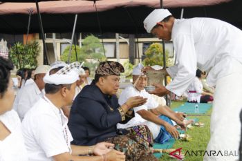 Kapolda Bali ikuti prosesi ritual "Tawur Agung Kesanga"