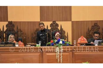 DPRD Sulbar rapat paripurna ranperda daerah aliran sungai