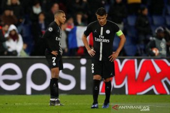 PSG tersisih, Thiago Silva mohon maaf kepada Suporter